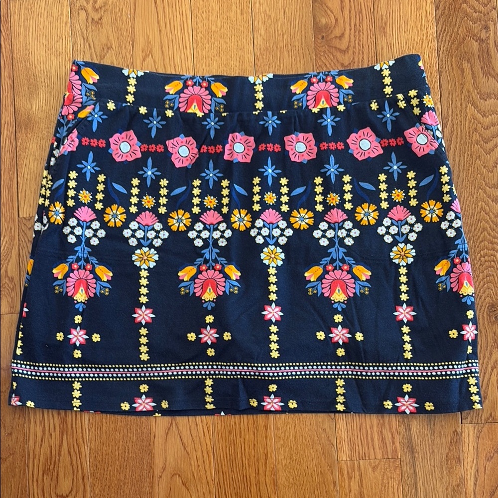Floral skort